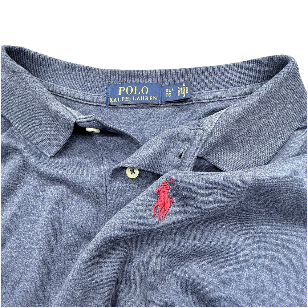 Polo Ralph Lauren Men's Blue Polo Shirt Size XL
